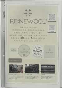 1022590 1/10 RE:NEWOOL®  チェック[生地] 瀧定名古屋 サブ画像