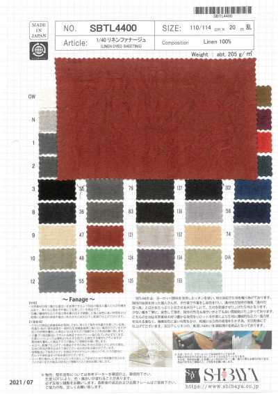 SBTL4400 1/40 リネン ファナージュ