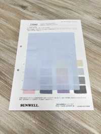 35080 先染50//×80/2ピンオックス[生地] SUNWELL(サンウェル) サブ画像