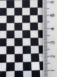 88199 SEVENBERRY® ブロード 星・フラッグチェック柄[生地] VANCET サブ画像