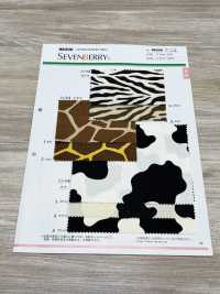 88306 SEVENBERRY® 20Sツイル アニマル柄 プリント[生地] VANCET サブ画像