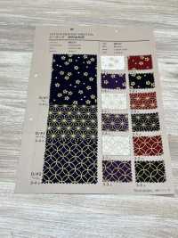88337 SEVENBERRY® シーチング 単色金和柄[生地] VANCET サブ画像
