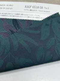 KKF6518-58-D-3 ゴブラン調ジャカード 広巾 フローラル柄[生地] 宇仁繊維 サブ画像