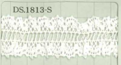 DS1813-S ストレッチレース フリルレース ハシゴレース 23mm