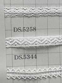 DS5258 薄手レース 巾 7mm 大定 サブ画像