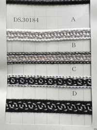 DS30184 ラメブレード 巾 10mm[リボン・テープ・コード] 大定 サブ画像