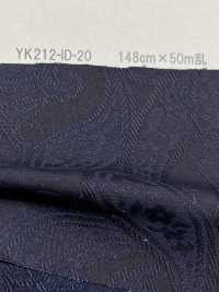 YK212-ID-20 最新鋭ジャガード織機 ペイズリー[生地] 吉和織物 サブ画像
