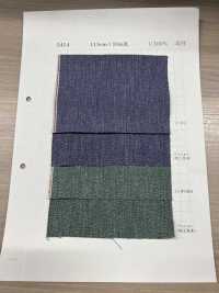 2414B 旧式シャットル織機 撚り杢シャンブレー[生地] 吉和織物 サブ画像