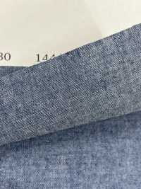 FC3030-B インディゴ 30/1カラーシャンブレーB[生地] 吉和織物 サブ画像
