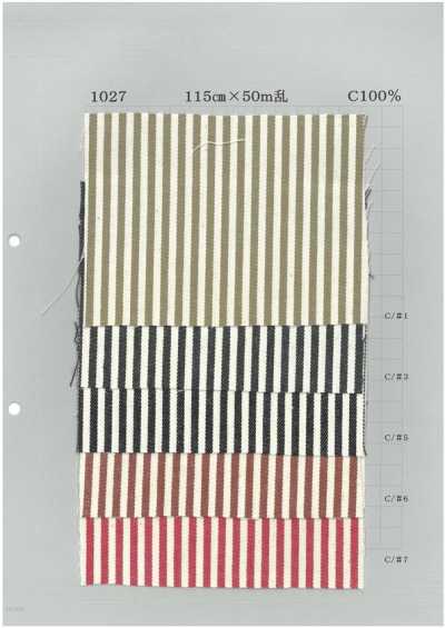 1027 ヒッコリー ストライプ 7oz