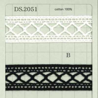 DS2051 ハシゴレース 幅: 21mm