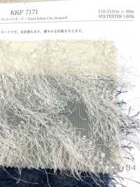 KKF7171-H-4 インディアンカットジャカード ギザギザ[生地] 宇仁繊維(小紋工房) サブ画像