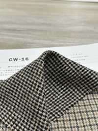 CW-16 綿ウールツイルチェック/W起毛加工[生地] 桑村繊維 サブ画像