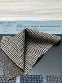 1010864P NEW Wool / Cotton メランジ ジャージー 千鳥柄[生地] 瀧定 サブ画像