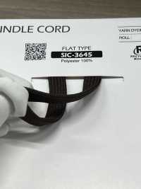 SIC-3645 リサイクルポリエステルスピンドルコード (平)[リボン・テープ・コード] SHINDO(SIC) サブ画像