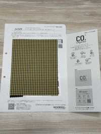 14389 コードットオーガニックス®︎サッカーギンガムチェック[生地] SUNWELL(サンウェル) サブ画像