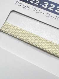 122-323 アクリル フリーコード 中 平紐[リボン・テープ・コード] サブ画像