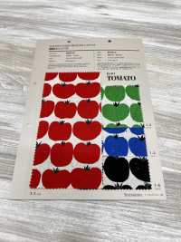 850412 SEVENBERRY® 綿麻キャンバス TOMATO[生地] VANCET サブ画像