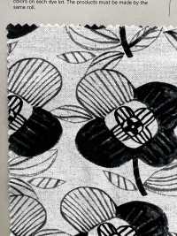850415 SEVENBERRY® 綿麻キャンバス Brush Flower[生地] VANCET サブ画像
