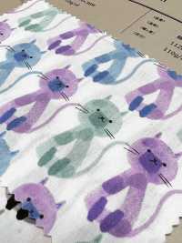 850418 SEVENBERRY® ブロード Funkytown CATS[生地] VANCET サブ画像
