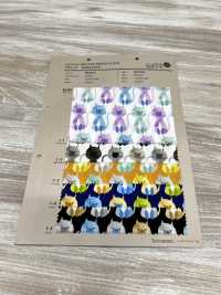 850418 SEVENBERRY® ブロード Funkytown CATS[生地] VANCET サブ画像