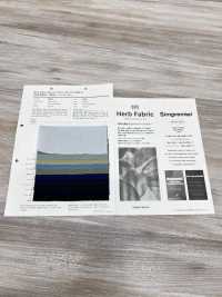 5364 Herb Fabric ローンシャンブレー[生地] VANCET サブ画像