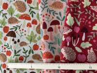 850407 SEVENBERRY® 綿麻キャンバス チャーミングファブリック フォレスト[生地] VANCET サブ画像