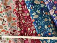 850407 SEVENBERRY® 綿麻キャンバス チャーミングファブリック フォレスト[生地] VANCET サブ画像