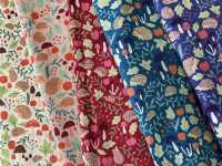 850407 SEVENBERRY® 綿麻キャンバス チャーミングファブリック フォレスト[生地] VANCET サブ画像