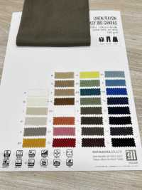 MT12000 LINEN/RAYON EASY BIO CANVAS[生地] 松原 サブ画像