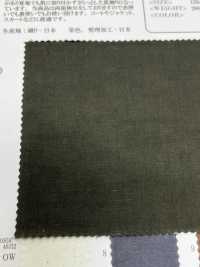 OSDC40332 Supima Cotton 80/1 & French Linen 1/60 2/1 Super Twill Sillky-Finish 両面検反済(リバーシブル) (オフホワイト)[生地] 小原屋繊維 サブ画像