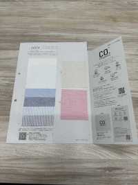 14374 コードットオーガニックス&#174; 先染オックス[生地] SUNWELL(サンウェル) サブ画像