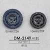 DM2149 ダイカスト製 表穴4つ穴ボタン