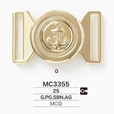 MC3355 ダイカスト製 ファイヤーマンバックル