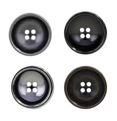 DM2199F ダイカスト製 4つ穴 ボタン