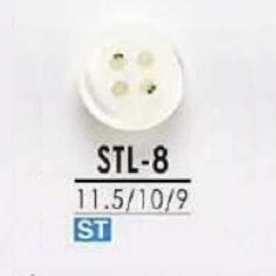 STL8 高瀬貝製 表穴4つ穴ボタン