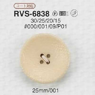 RVS6838 ポリエステル樹脂製 表穴4つ穴ボタン