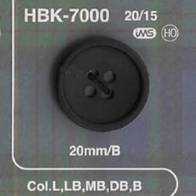 HBK7000 本水牛製 表穴4つ穴ボタン