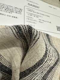 OA35237 Supima Cotton & French Linen × SILK 2/1 Super Twill Silky-Finish[生地] 小原屋繊維 サブ画像