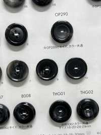 OP286 ポリエステル樹脂製 4つ穴ボタン 大阪プラスチック工業(DAIYA BUTTON) サブ画像