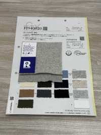 FJ940031 26//- F.EARTH フライス 8683 SP. 杢グレー ソーピング[生地] フジサキテキスタイル サブ画像