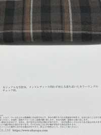 OM42269 TWIST LINEN ワッシャー仕上げ multi check[生地] 小原屋繊維 サブ画像