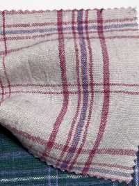 OM42309 40/1リネン強撚ワッシャー TARTAN[生地] 小原屋繊維 サブ画像