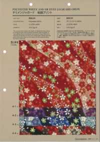 88634 SEVENBERRY® チリメンジャガード 和調プリント[生地] VANCET サブ画像