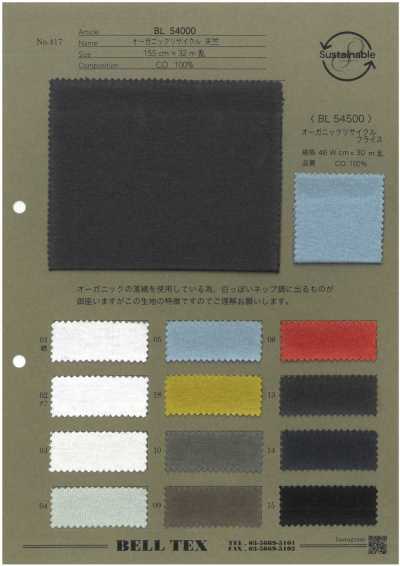 BL54000 オーガニックリサイクル 天竺