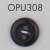 OPU308 ポリエステル樹脂製 べっ甲調 4つ穴