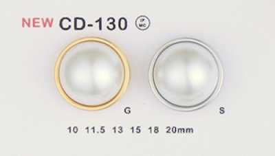 CD-130 メタルボタン(パールコンビネーションボタン)