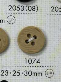 1074 ポリエステル樹脂製 4つ穴ボタン 大阪プラスチック工業(DAIYA BUTTON) サブ画像