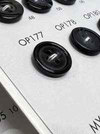 OP177 ポリエステル樹脂製 4つ穴ボタン サブ画像
