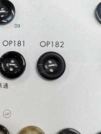 OP182 ポリエステル樹脂製 4つ穴ボタン サブ画像
